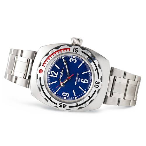 Vostok 1967 Automtico Kal.2415 090914 Reloj para Buceo de Rusia 20 Atm Rusos 2415.01/090659