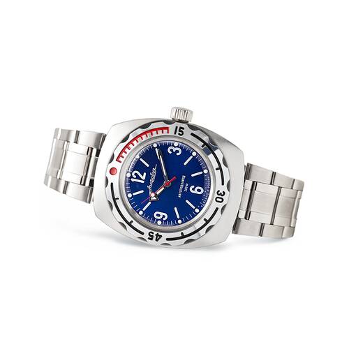 Vostok 1967 Automtico Kal.2415 090914 Reloj para Buceo de Rusia 20 Atm Rusos 2415.01/090659