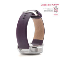 Uhrenarmband Herren Damen weiches Kalbsleder Vitello Rugato Minimalista 316L