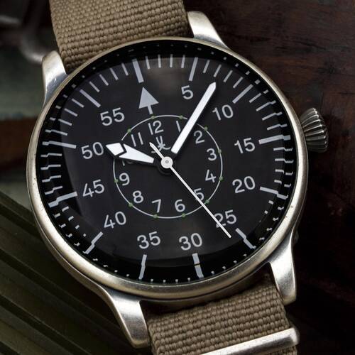 Aviation Aviator Watch B-Watch Big Military Watch Observation Watch Luftwaffe