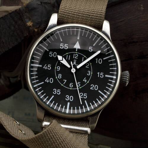 Reloj de bolsillo de piloto de la Real Fuerza Aérea británica, 2ª