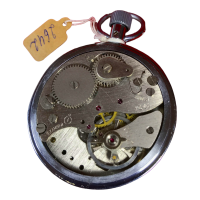 Strela Stopwatch ST50WS Mechanical White 1 Kronenstopper Telemeter
