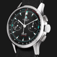 STRELA Chronograph Handaufzug Sea-Gull ST1901 Cosmos Officer Civil Tribute 40mm Cosmos CO40CYB2