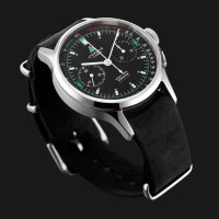 STRELA Chronograph Handaufzug Sea-Gull ST1901 Cosmos Officer Civil Tribute 40mm Cosmos CO40CYB2