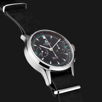 STRELA Chronograph Handaufzug Sea-Gull ST1901 Cosmos Officer Civil Tribute 40mm Cosmos CO40CYB2