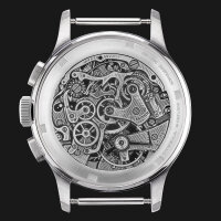 STRELA Chronograph Handaufzug Sea-Gull ST1901 Cosmos Officer Civil Tribute 40mm Cosmos CO40CYB2