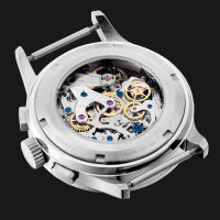 STRELA Chronograph Handaufzug Sea-Gull ST1901 Cosmos Officer Civil Tribute 40mm Cosmos CO40CYB2