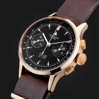 Strela Bronze Watch Chronograph Hand Wound 1 9/16in Sea-Gull ST1901 High Cosmos CO40CYB-BR
