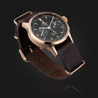 Strela Bronze Watch Chronograph Hand Wound 1 9/16in Sea-Gull ST1901 High Cosmos CO40CYB-BR