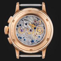 Strela Bronze Watch Chronograph Hand Wound 1 9/16in Sea-Gull ST1901 High Star S40CY-BR