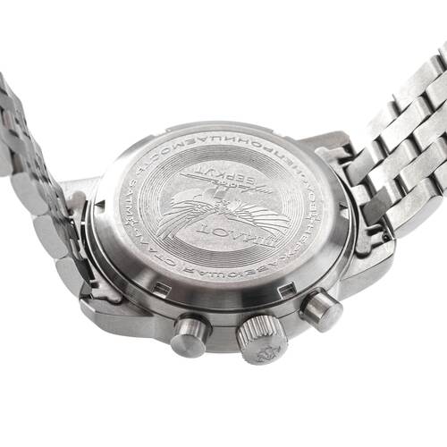 Pilota Berkut Cronografo Poljot 31681 Vetro Zaffiro Russo Meccanico Orologio