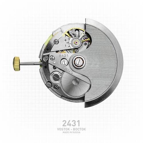 Vostok Reloj para Buceo 200m Automtico 2416/420380 Ruso Reloj