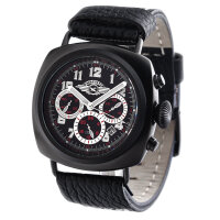 STURMOVIK Poljot 31681 24h WEISS Flieger Chronograph mechanische Uhr MOSCOW CLASSIC Fliegerchronograph Russland