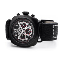 STURMOVIK Poljot 31681 24h WEISS Flieger Chronograph mechanische Uhr MOSCOW CLASSIC Fliegerchronograph Russland