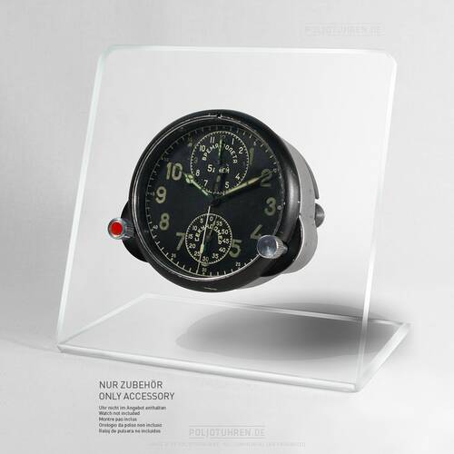 Dispaly stand for USSR cockpit clock board watch AYC AChS Russian MIG aircraft