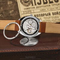 CCCP Uhr POLJOT 2614 Miltary Aviator Fliegeruhr 38mm Handaufzug Russland NOS
