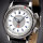 BURAN Poljot 2612 geriffelte Lünette poliert Index blau 2612/6503716B