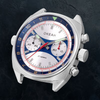 OKEAH ST1901 Okean Chronograph Militär Chronograph CCCP Neuauflage Schaltrad