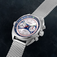 OKEAH ST1901 Okean Chronograph Militär Chronograph CCCP Neuauflage Schaltrad