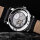BURAN V.M. ????? Poljot 310579/3421890 Russian mech. moonphase watch Mondphasen