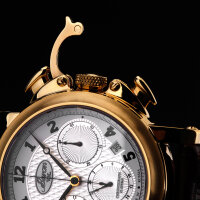 BURAN V.M. Poljot 31681 Chronograph russische Uhr mechanisch Luxus Sammleruhr