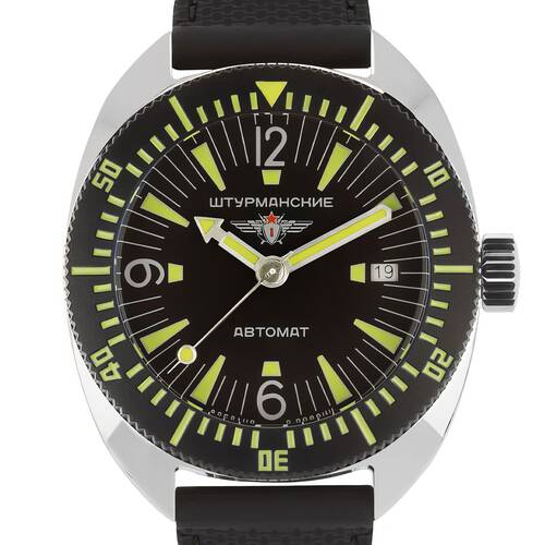 Sturmanskie Dolphin 42mm Taucheruhr Automatik Edelstahl...