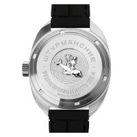Sturmanskie Dolphin 42mm Taucheruhr Automatik Edelstahl Vostok 2416-​8881505