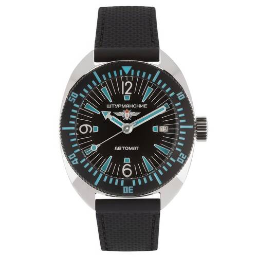 Sturmanskie Dolphin 42mm Taucheruhr Automatik Edelstahl Vostok 2416-?8881506