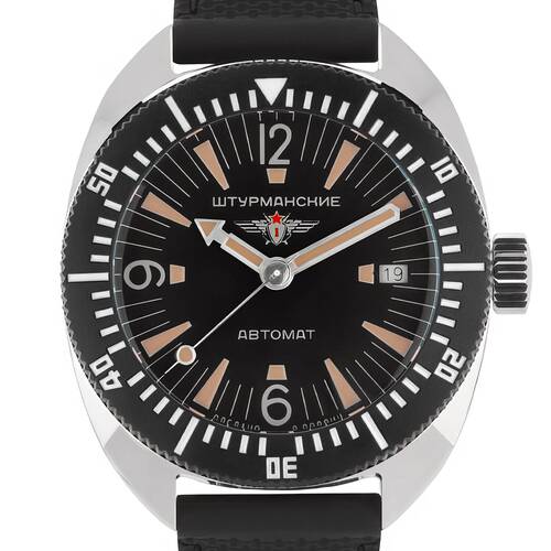 Sturmanskie Dolphin 42mm Taucheruhr Automatik Edelstahl...