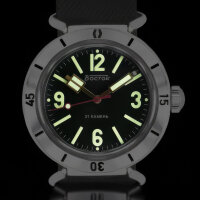 Vostok Amphibia 1967 Taucheruhr Automatik НВЧ-30 (NVCh-30) Sapphire 30 ATM