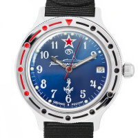 Vostok Komandirskie Automatik 2416B Marine Uhr Zulu Band...