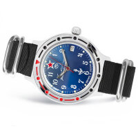 Vostok Komandirskie Automatik 2416B Marine Uhr Zulu Band Made in Russia