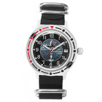 Vostok Komandirskie Automatik 2416B U-Boot grau Zulu Band...