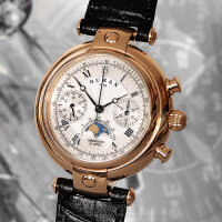 Buran V.M.Poljot 31679 Chronograph Basilika Moon Phase Chronograph Russian Watch