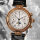 Buran V.M.Poljot 31679 Chronograph Basilika Moon Phase Chronograph Russian Watch
