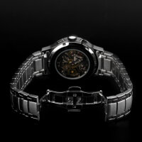 Strela Stainless Watchband for Watch 0 3/4in Solid Shiny Matte Butterfly By