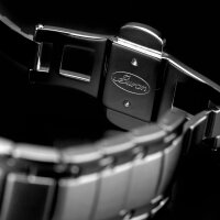 Strela Stainless Watchband for Watch 0 3/4in Solid Shiny Matte Butterfly By