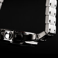Strela Stainless Watchband for Watch 0 3/4in Solid Shiny Matte Butterfly By