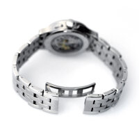 19 mm STRELA ® Metall Uhrenarmband 5K Edelstahl massiv Butterfly