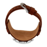 0 25/32in Band Replacement Watchband 3teilig Leather Thick Underlay Strap