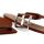 0 25/32in Band Replacement Watchband 3teilig Leather Thick Underlay Strap