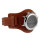 0 25/32in Band Replacement Watchband 3teilig Leather Thick Underlay Strap