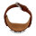 0 25/32in Band Replacement Watchband 3teilig Leather Thick Underlay Strap