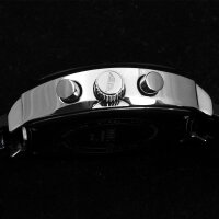 Chronograph Mwg Air Force White Tonneau 3133 Poljot Analog Watch By MakTime