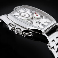 Poljot 31677 Chronograph mechanisch Wochentag Tonneau MakTime WEEKDAY WHIZ Uhr