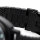 22 24·Milanaise Watchband Black Mesh Extra Solid Band Stainless Steel Watch