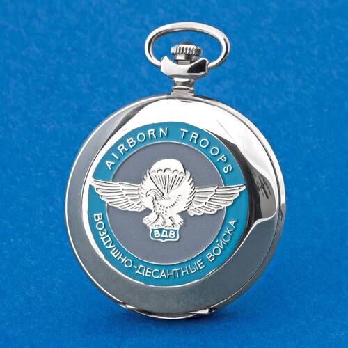 Pocket Watch Molnija 3602 Airborne Aviator Parachutist WDW Russia Aviator