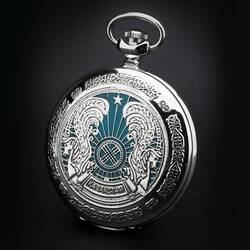 Molnija 3602 Kazajstn Mecnico Reloj de Bolsillo Rusia...