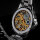 Skeleton Watch Unisex Mechanical Caliber 3602 Molnija Hand-Decorated Gold Plated