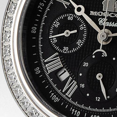 Poljot 31681 Chronograph MOSCOW CLASSIC russische mechanische Uhr Saphirglas